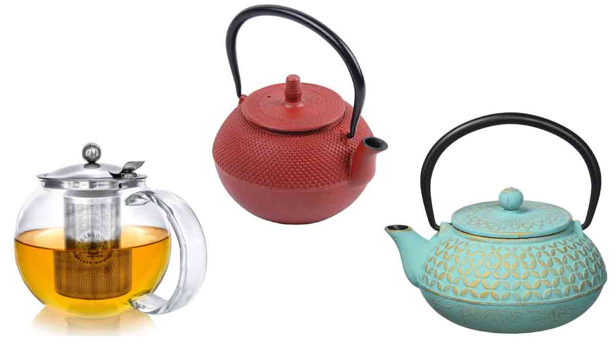 SILBERTHAL Tetera infusiones 1L - Mantiene el té Caliente - Tetera acero  Inoxidable con filtro - Teapot Grande - Negra : .es: Hogar y cocina