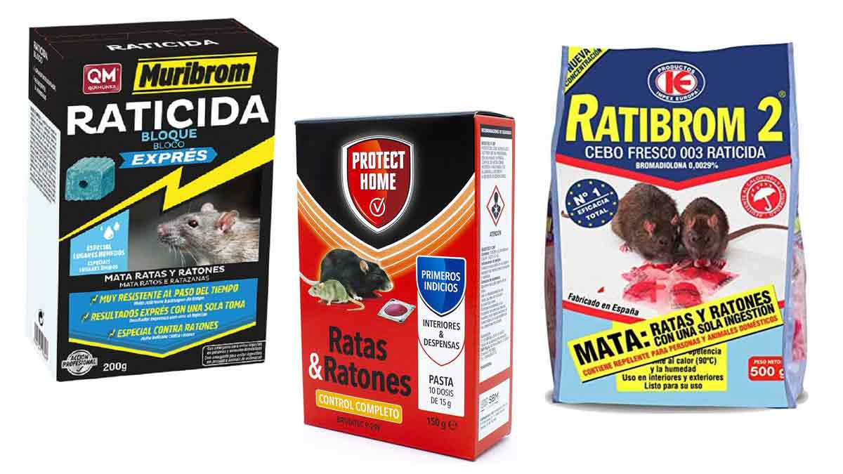 Veneno Terminante para Ratas y Ratones - alta eficiencia (1 kg