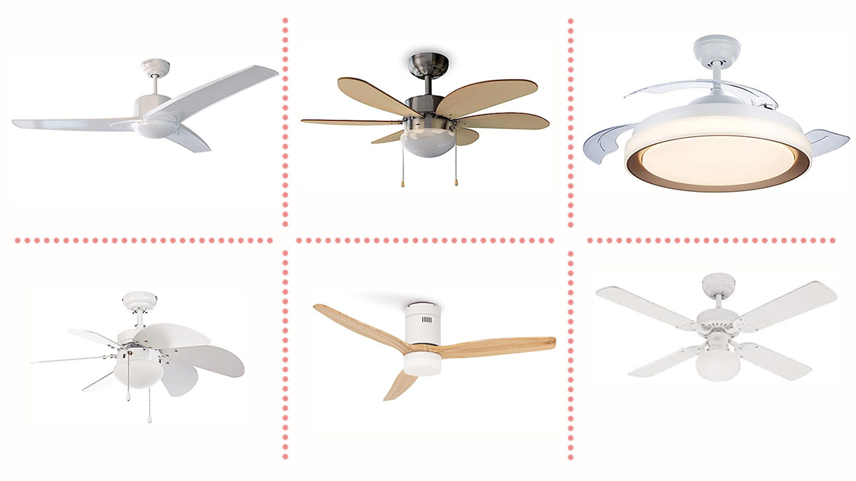 Adiós al calor! Guía para elegir los mejores ventiladores de techo  silenciosos y modernos