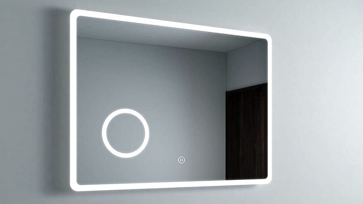 EMKE Espejo de Baño LED 70 x 50 cm, con Interruptor Tactil +