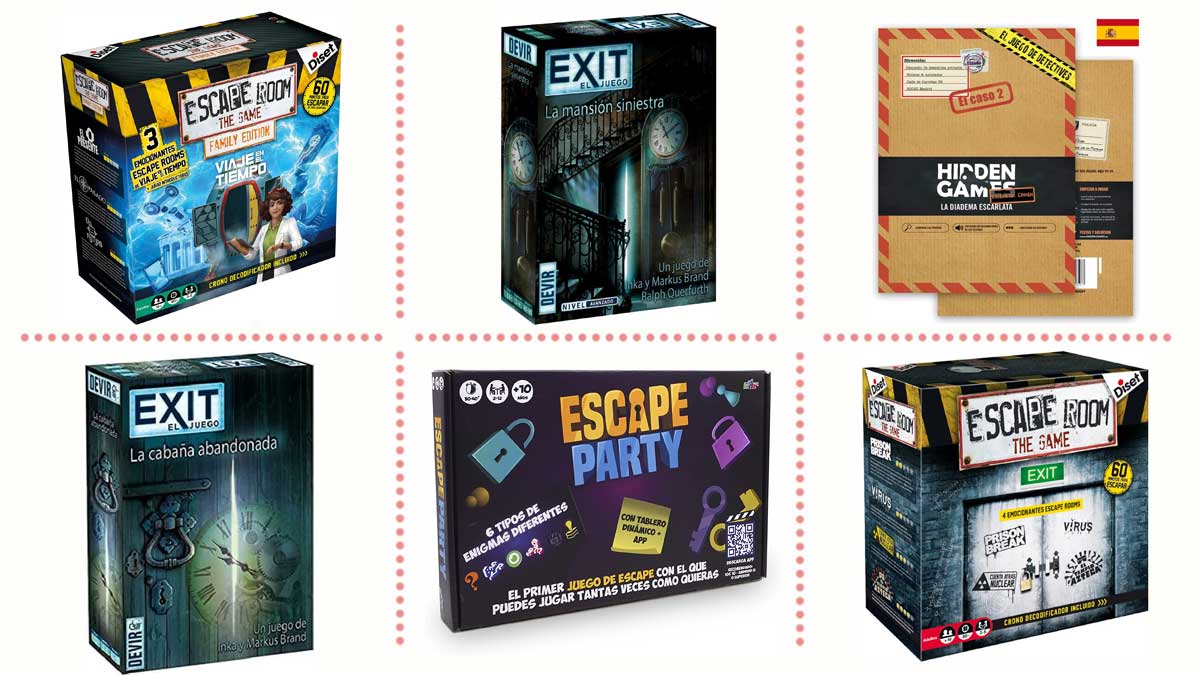 Diset - Escape Room New, Juego de mesa adulto recomendado a partir de 16  años. : : Juguetes y juegos