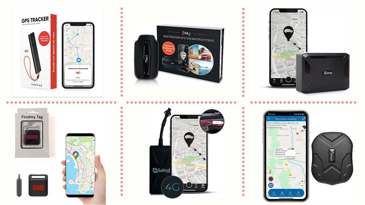 ICODI Localizador GPS para Coche sin Tarjeta SIM 
