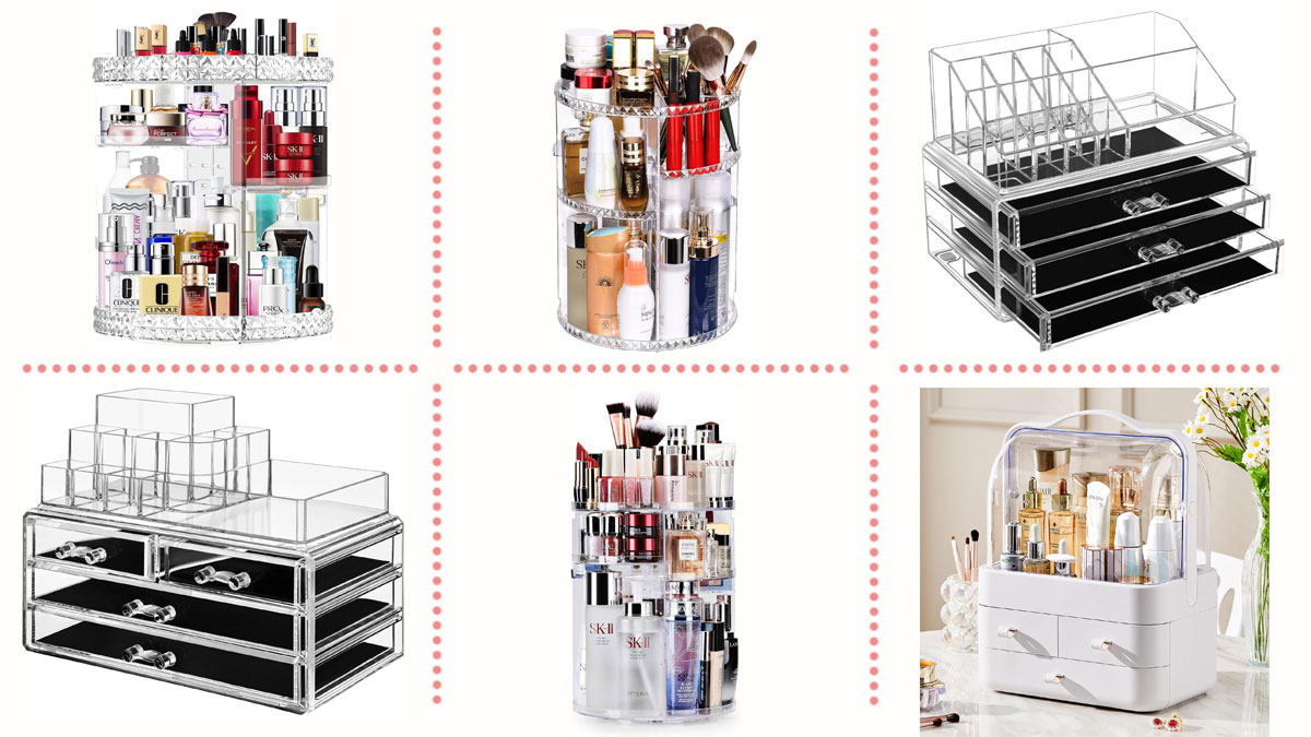 15 Organizadores de maquillaje que puedes hacer en casa