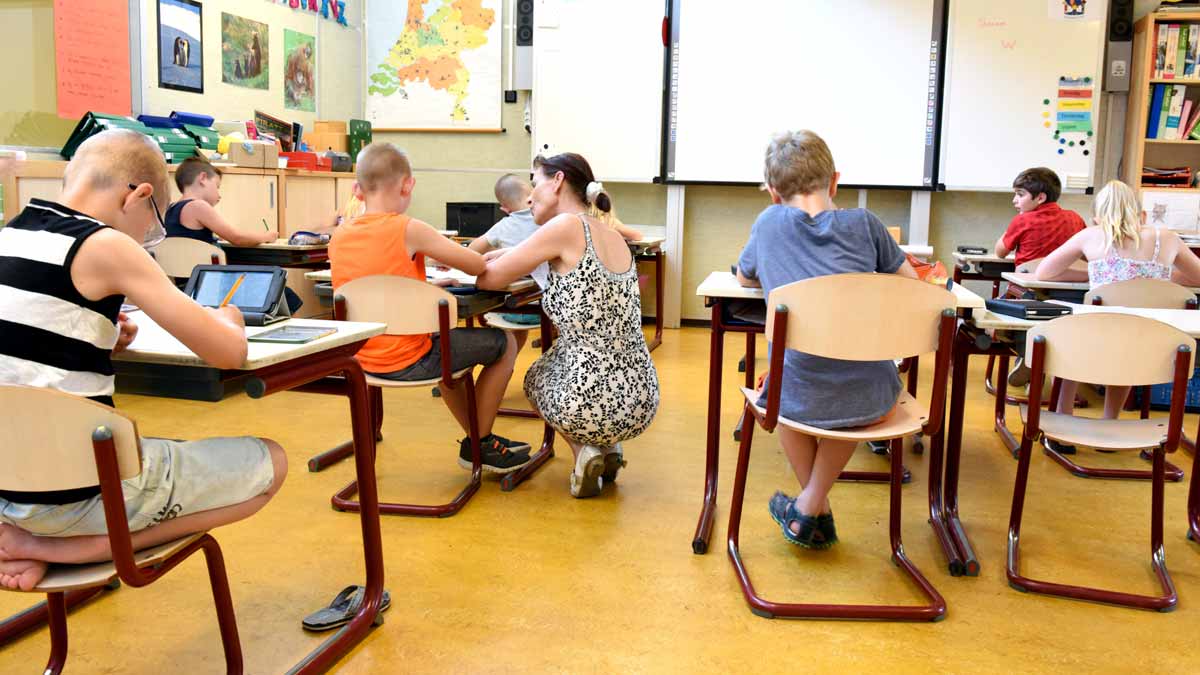 Primer aula de Tercero de Educación Infantil equipada con portátiles para los niños