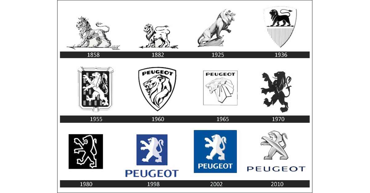 150 años del león de Peugeot