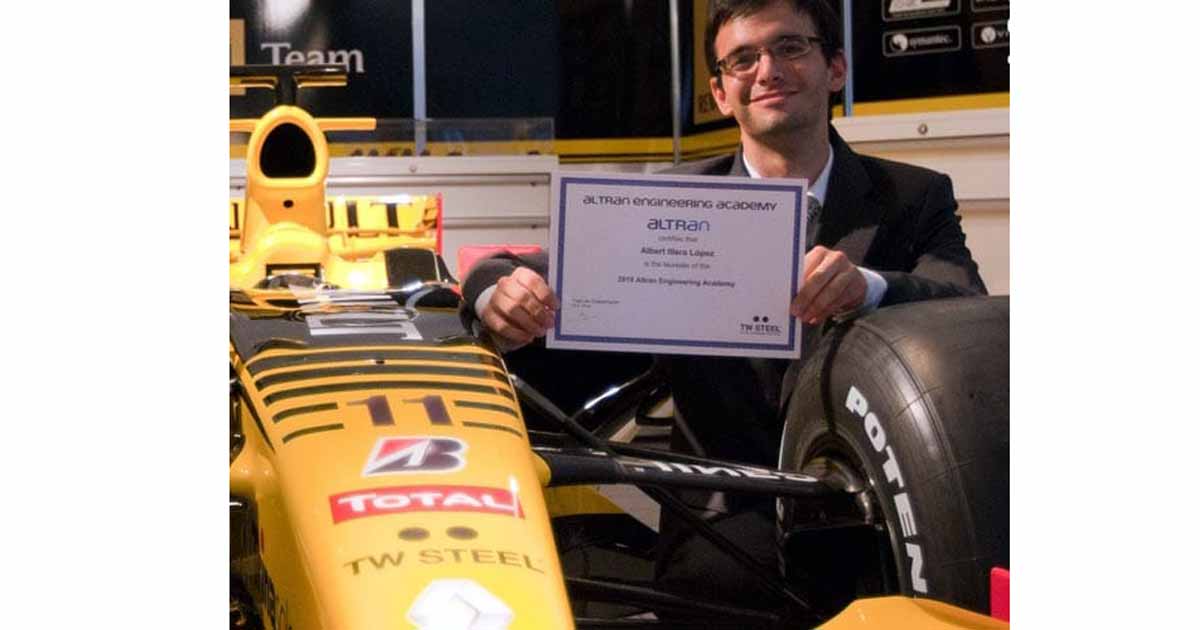 Una buena idea, 10 km/h más en los monoplaza y un trabajo de ingeniero en Renault Formula 1