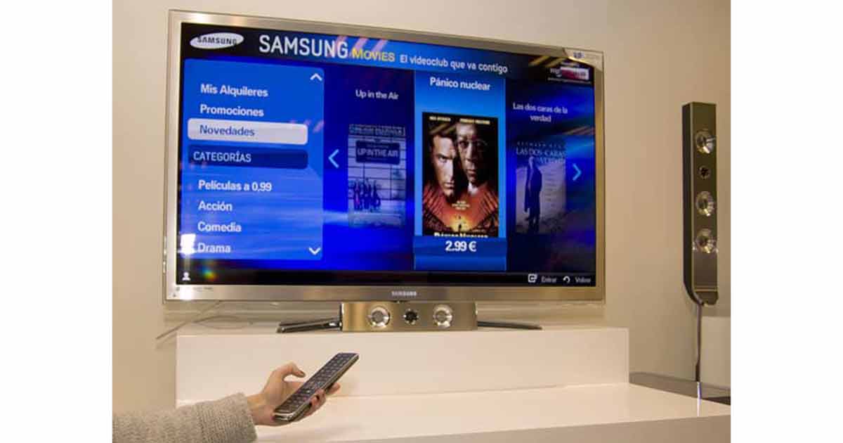 Samsung se lanza con un videoclub a alquilar películas online