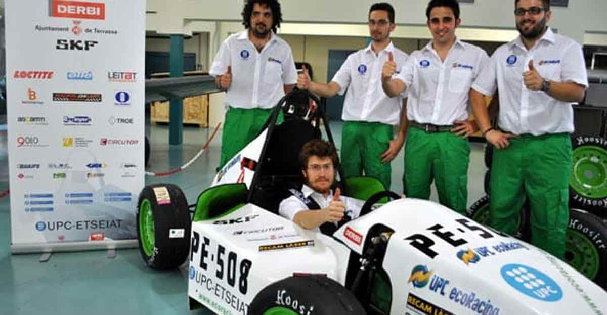 El coche híbrido español de competición se estrenará en la Formula Student