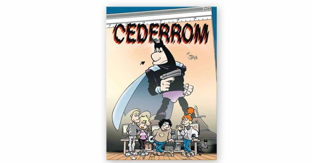 Cederrom es el nuevo personaje de cómic de Jan, creador de Súper López