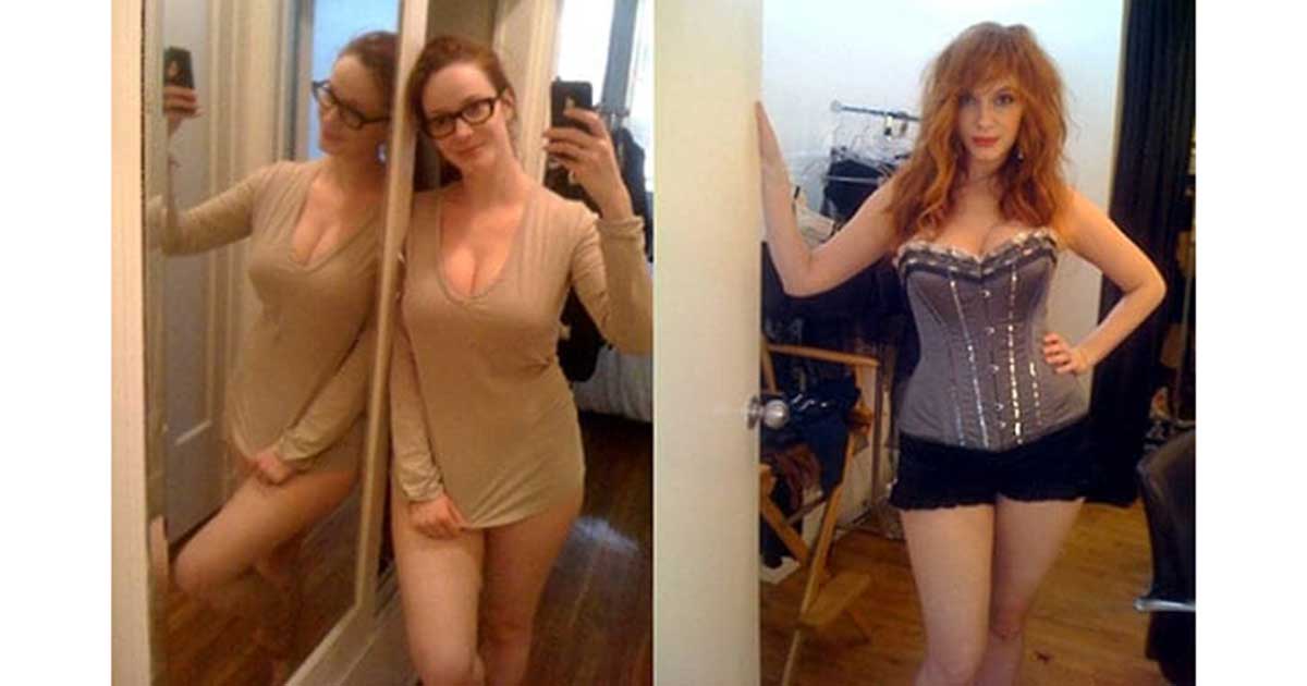 Fotos robadas a Christina Hendricks