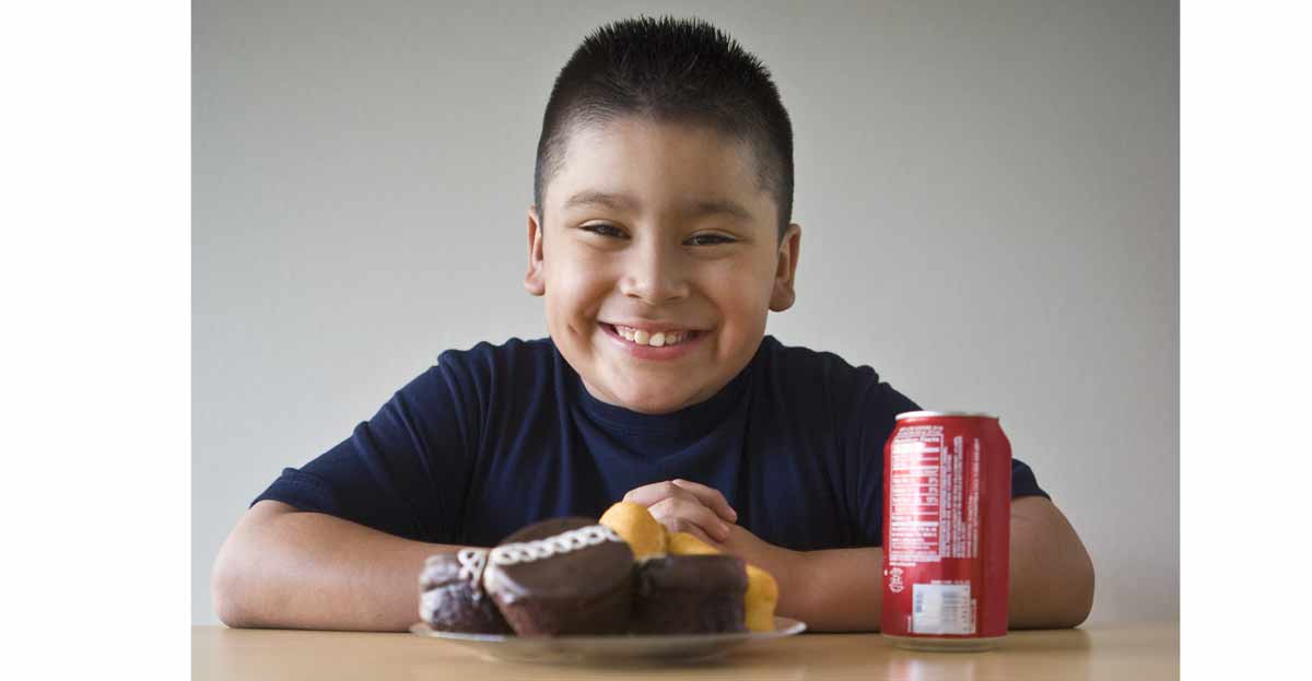 Casi la mitad de los niños entre 6 y 9 años está obeso