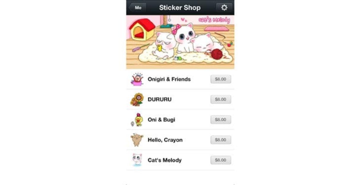 WeChat abre tienda de emoticonos.