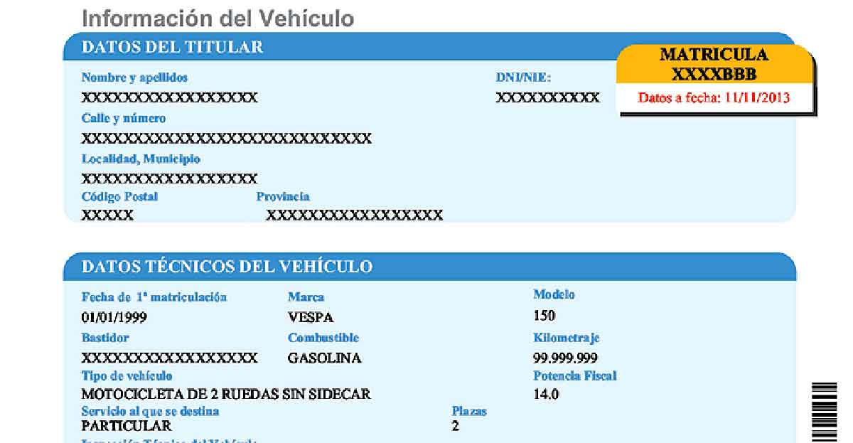 Si tu coche tiene más de 10 años, vas a recibir una carta como esta