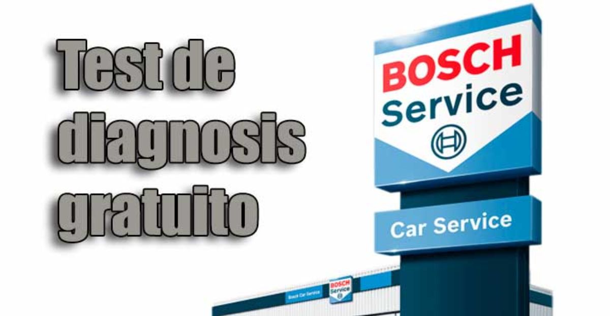 Consigue un test de diagnosis electrónica gratuito con Bosch Car Service