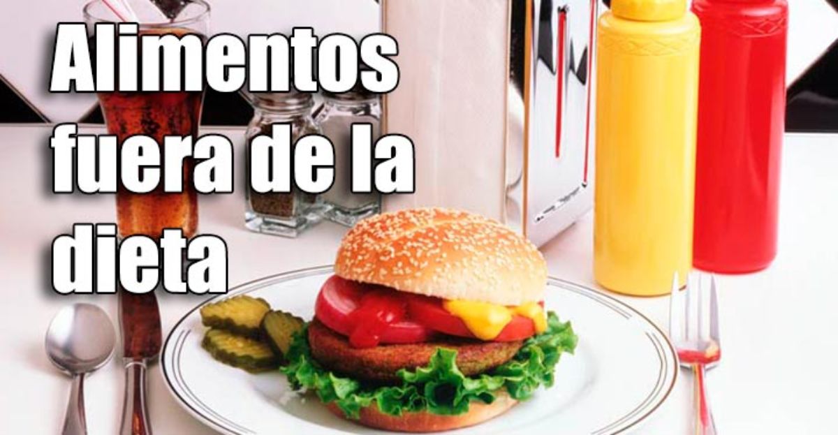 Los 10 alimentos que eliminar de la dieta para adelgazar