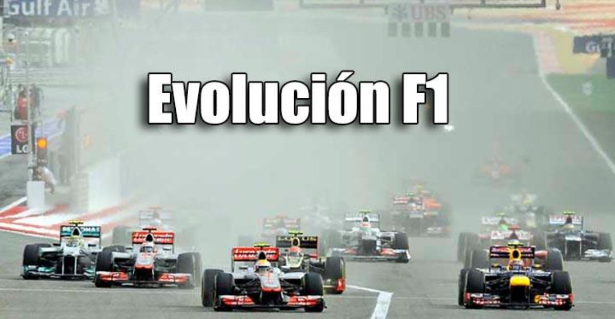 Así será la evolución de los monoplazas de la F1