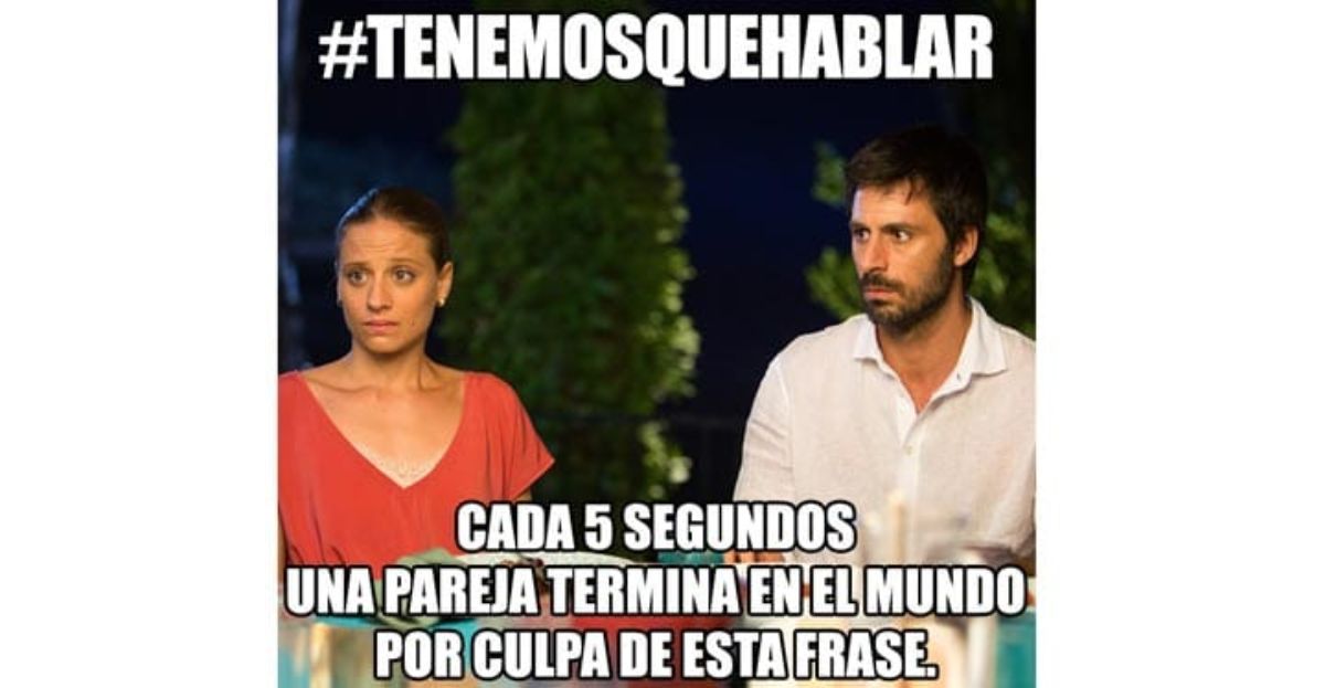 'Tenemos que hablar' o cómo con un ex nada es fácil.