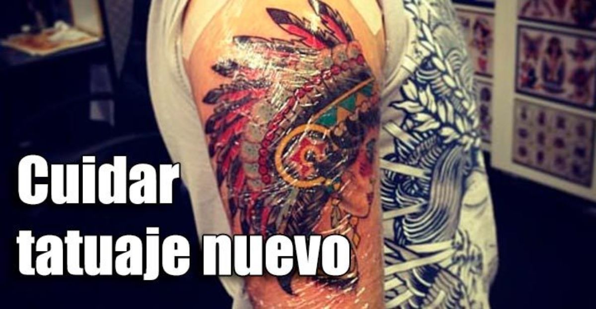 Cómo cuidar un tatuaje nuevo