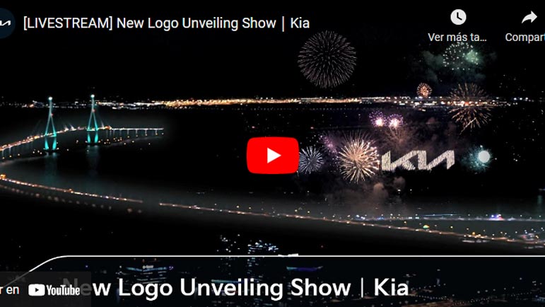 Video de la presentación del nuevo logo de Kia