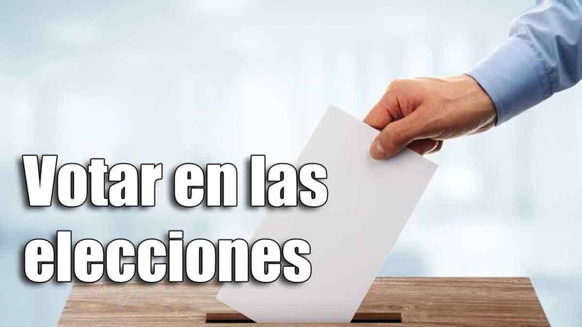 Cómo votar en las elecciones