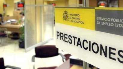 Oficina del SEPE, sección de prestaciones de desempleo.