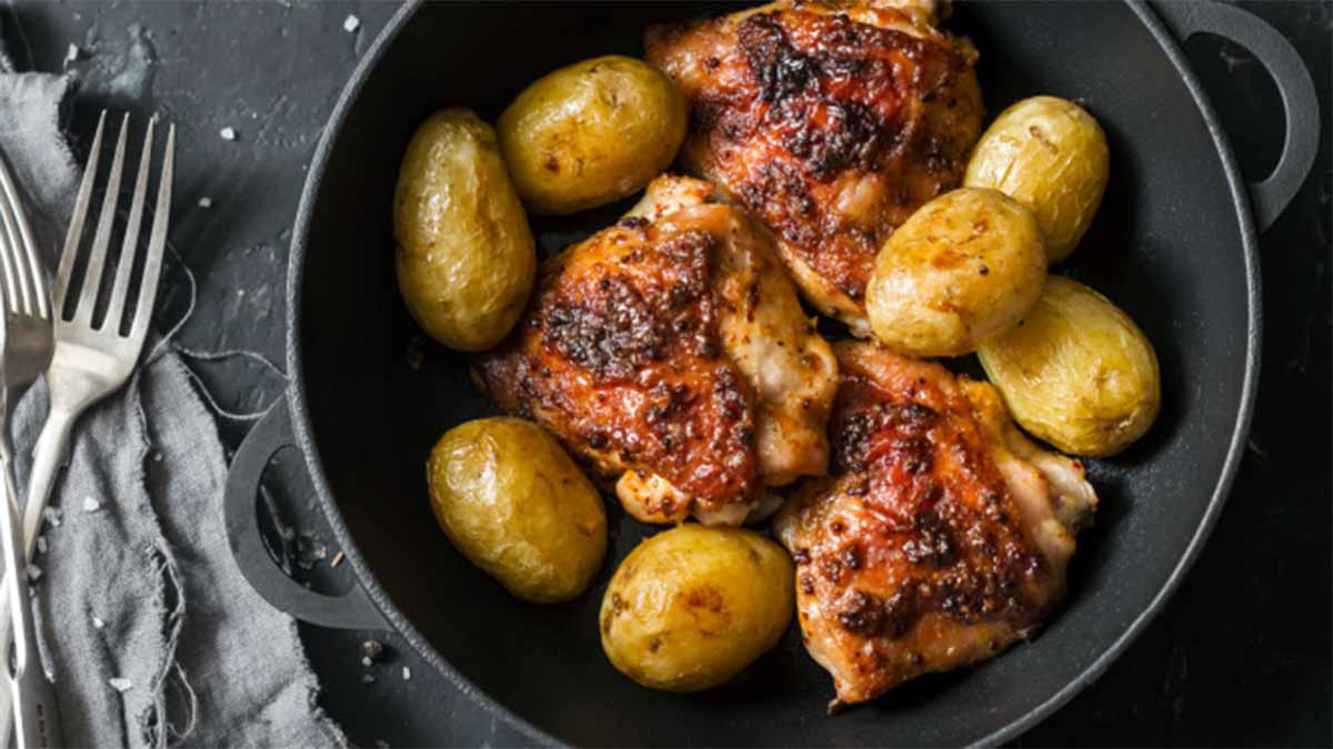 Pollo asado en freidora de aire: receta fácil y saludable