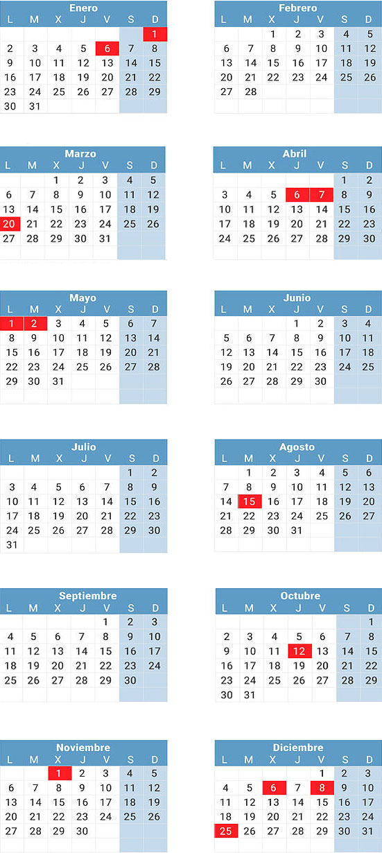 Calendario Laboral 2023 En La Comunidad Madrid Todos Los Festivos