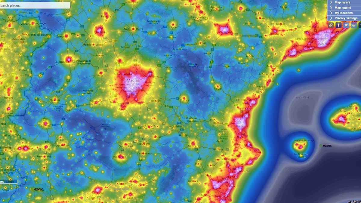 Este es el lugar perfecto para ver la lluvia de Perseidas sin contaminación lumínica.