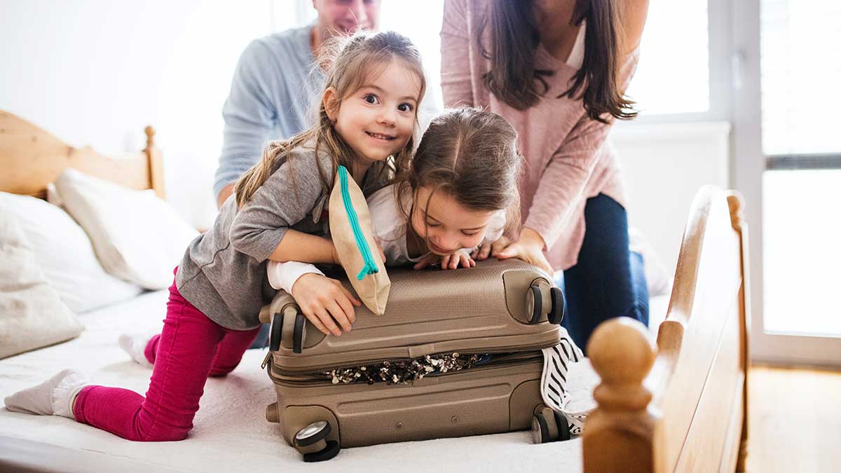 Cómo hacer que la maleta cierre al volver de vacaciones.