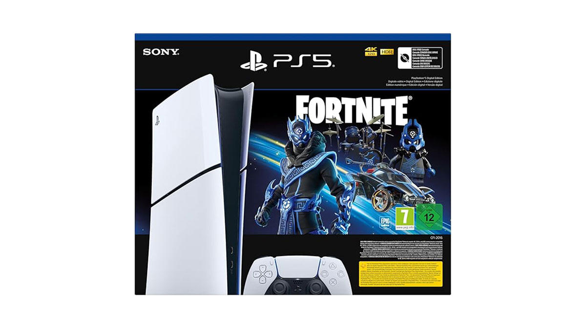 PlayStation 5 Digital: pack Fortnite Cobalt Star.