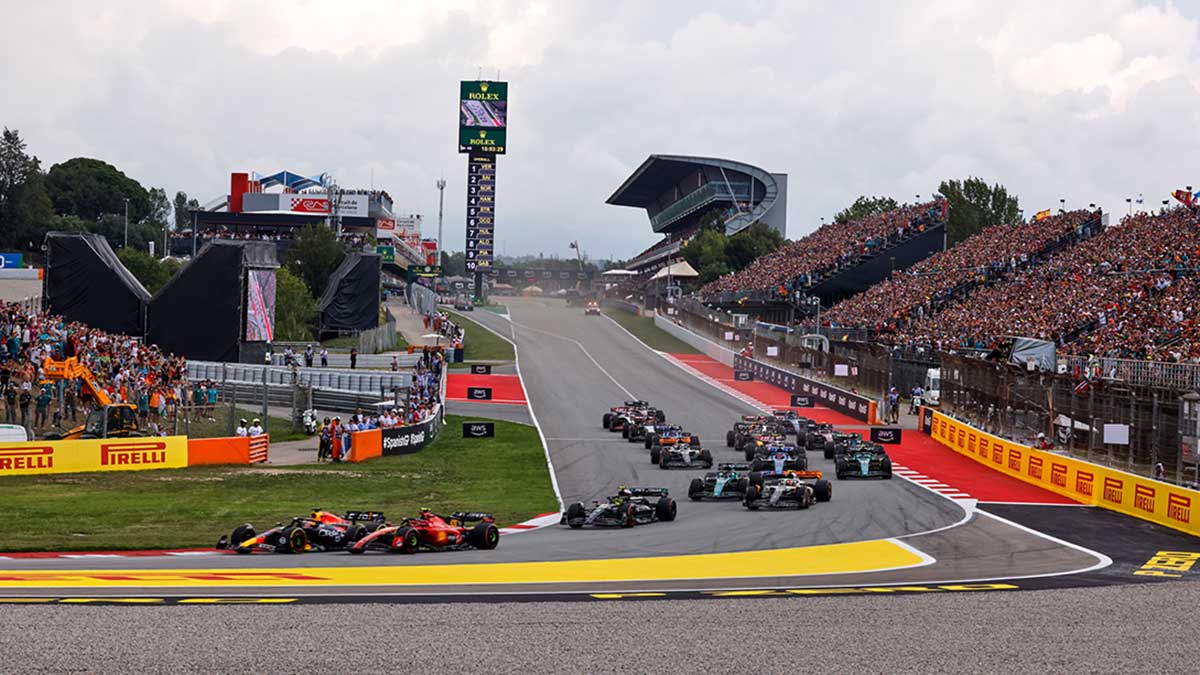 Carrera de Fórmula 1 en el Circuit de Catalunya.