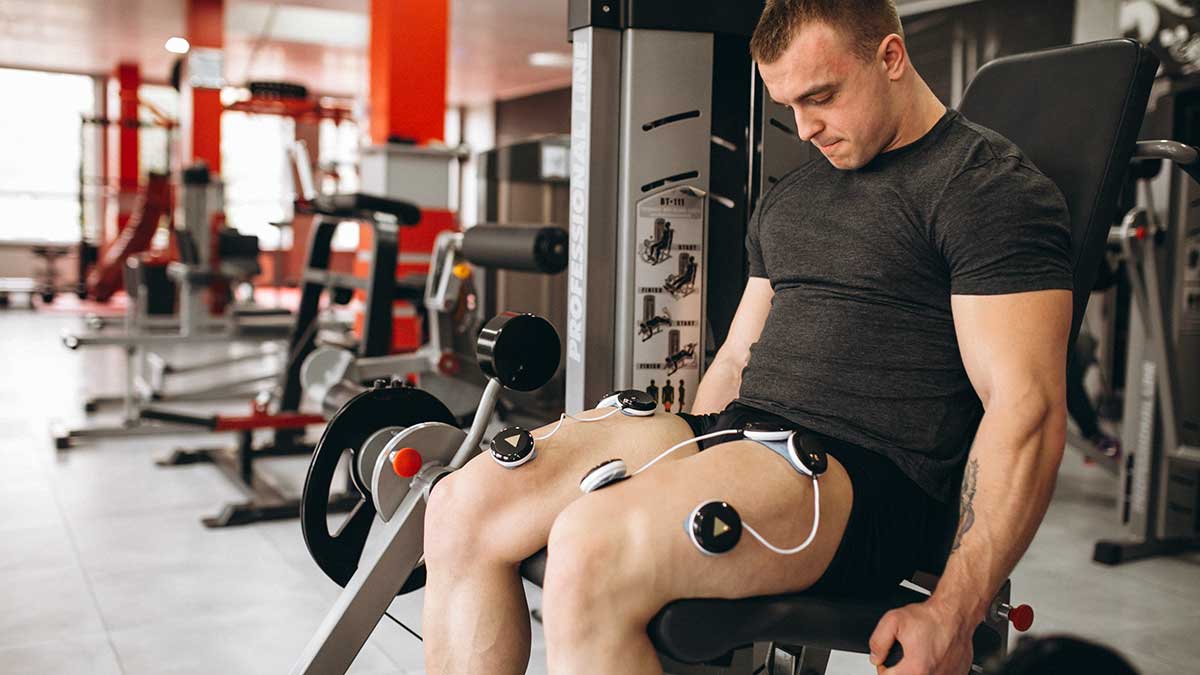 Los electroestimuladores musculares se usan para aumentar masa muscular.