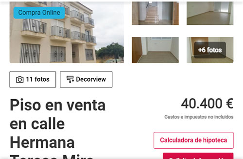 Piso en Castellón por 40.400 euros