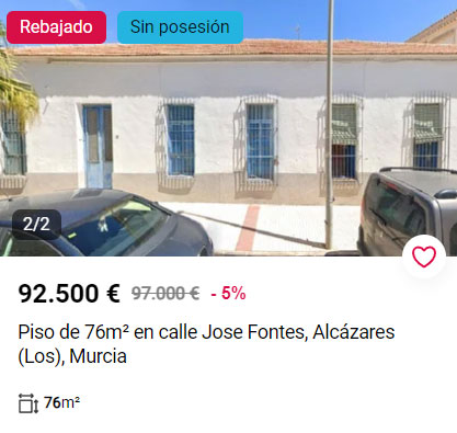 Piso en Los Alcázares.