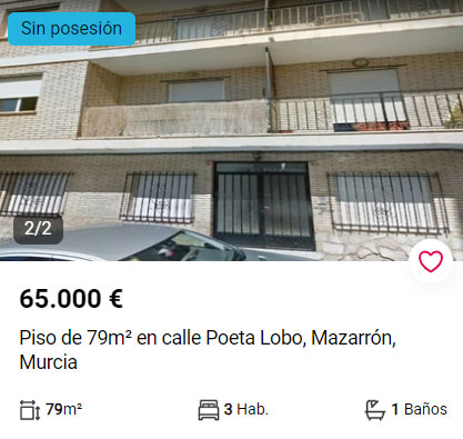 Piso en el Puerto de Mazarrón.