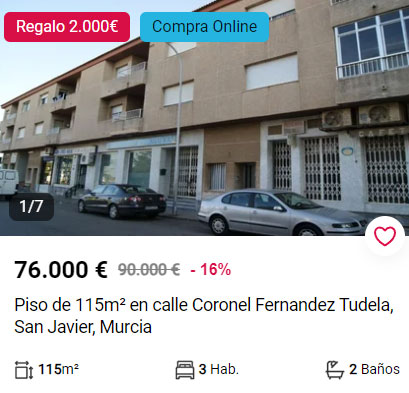 Piso en San Javier.