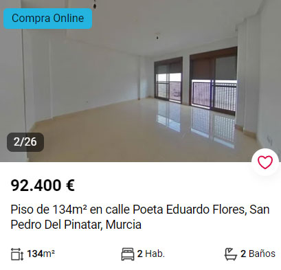 Piso en San Pedro del Pinatar