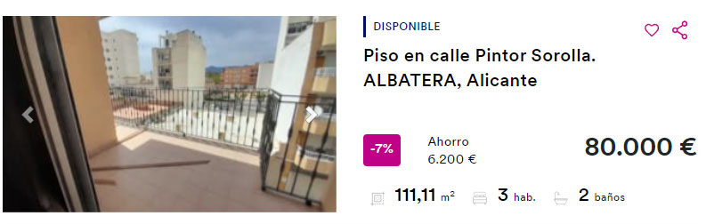 Piso en Albatera.