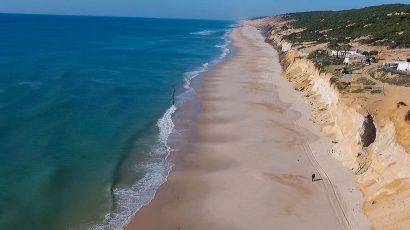 La playa más larga de España.