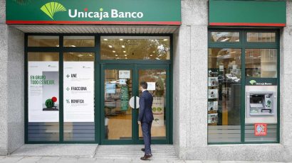Sucursal del banco Unicaja.