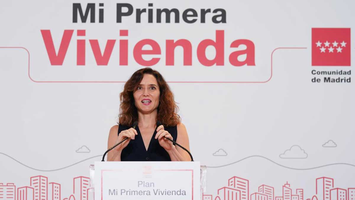 Presidenta de la Comunidad de Madrid, Isabel Díaz Ayuso.