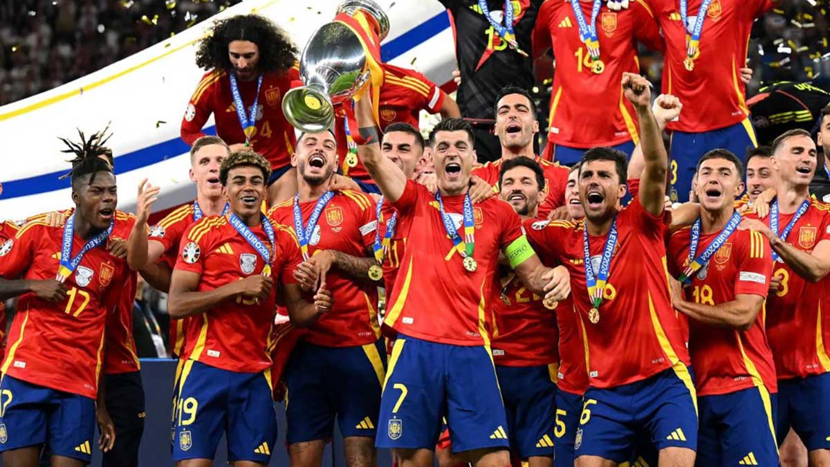 Campeones de la Eurocopa 2024 de la selección española.