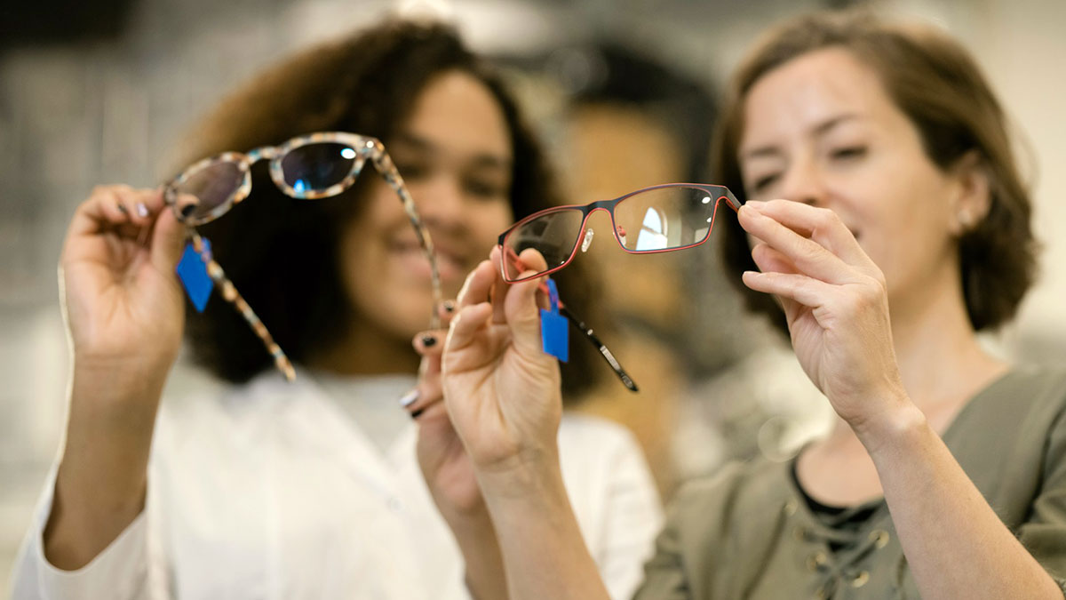 Gafas ocupacionales y progresivas.