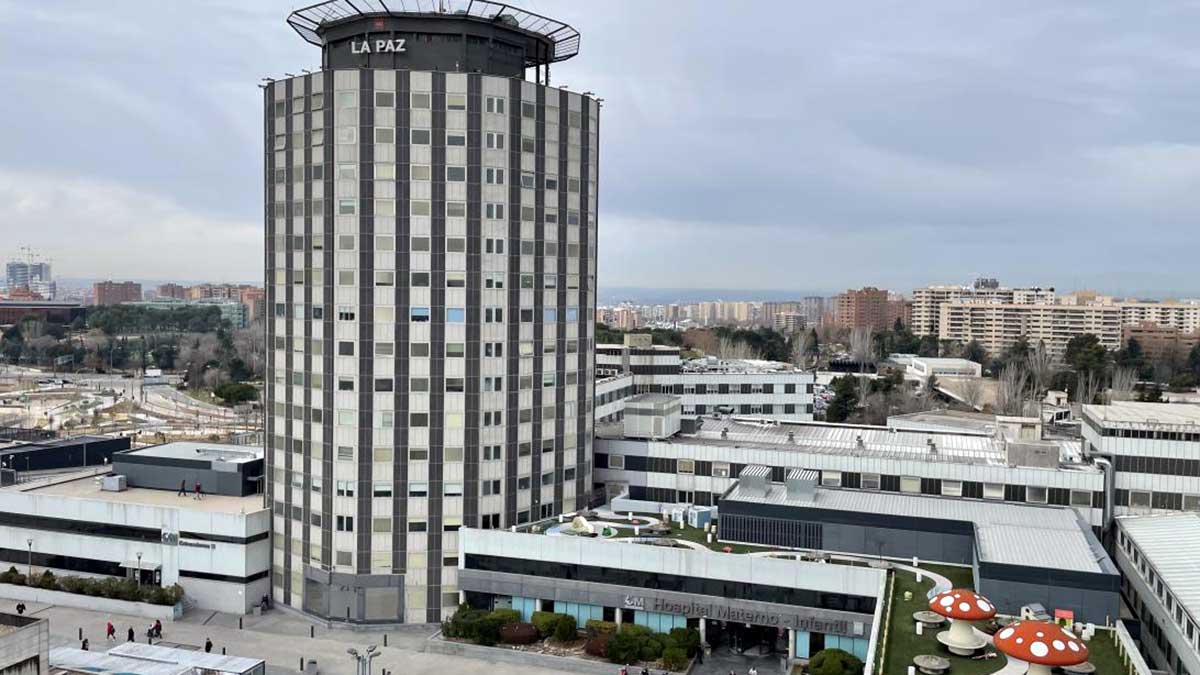 Vista general del Hospital La Paz-Carlos III de Madrid.