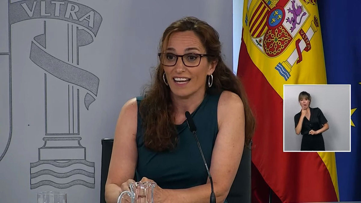 Mónica García, Ministra de Sanidad.