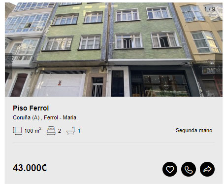 Piso Solvia Ferrol.