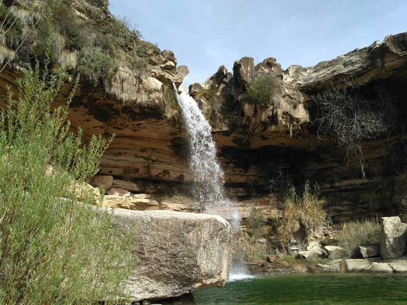 Cascada del Salt de la Portellada.