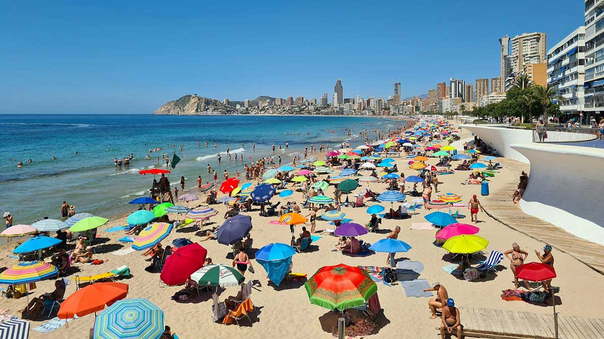 Benidorm es uno de los destinos turísticos más masificados