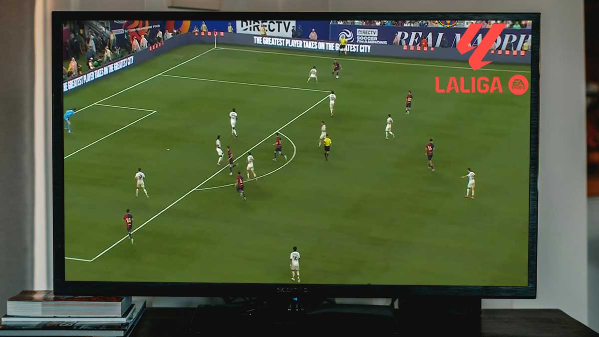 Partido de LaLiga EA Sports entre Real Madrid y FC Barcelona.