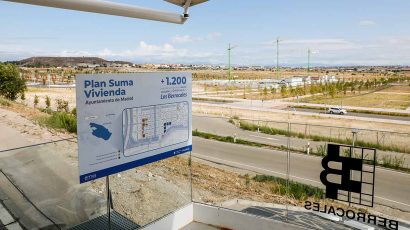 Solar en Los Berrocales, en Madrid, donde se construirán viviendas en alquiler asequible.